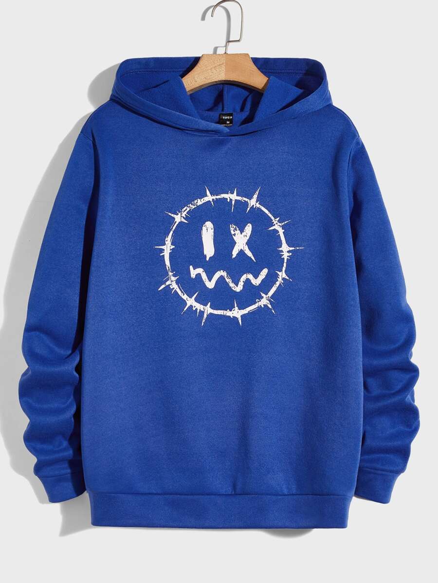 Manfinity RebelGame Áo nỉ Nam Hoạt hình Giải trí - Xanh đậm - Xem 1