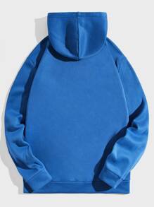 Manfinity VCAY Áo nỉ Nam Hoạt hình Giải trí - Màu xanh lam - Xem 2