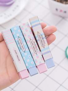 cục tẩy ngẫu nhiên, cục tẩy dải dài đơn giản cho văn phòng, trường học - Nhiều màu - Xem 2