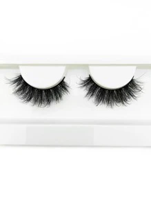 1對豐盈假睫毛,送給女士媽媽妻子姐妹青少年女朋友,用於派對俱樂部 - 黑色 - 查看 5