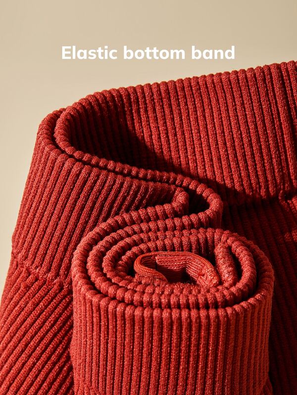 Luvlette Solid Ribbed Knit Bra SHEIN USA