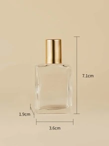 1pc 15ML Empty Perfume Roller , Travel Essentials - Gold - View 3