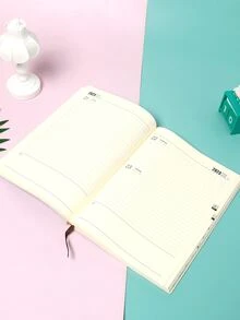 1pc Letter Graphic Random Color Journal - Multicolor - View 3