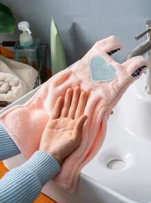 1pc Dress Shaped Random Color Washcloth - Multicolor - View 2