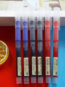 3入組字母圖案中性筆 - 彩色 - 查看 1