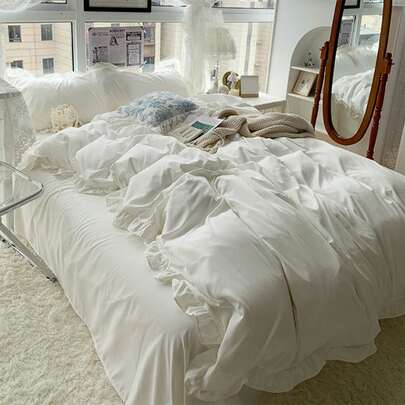 荷葉邊被套不附帶內芯