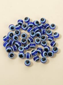 50pcs Evil Eye Design Bead - Royal Blue - View 1