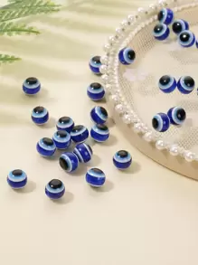 50pcs Evil Eye Design Bead - Royal Blue - View 2