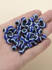 50pcs Evil Eye Design Bead - Royal Blue - View 4