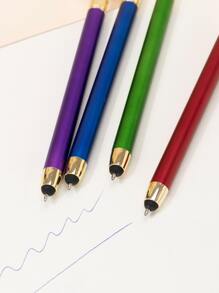 1 套/4 支歐美風格多功能鑽石原子筆,包括觸控螢幕鑽石原子筆、扭轉原子筆和手寫筆原子筆,發貨有 4 種不同顏色,如圖所示 - 彩色 - 查看 2