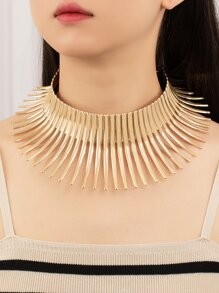 Choker có cấu trúc rắn - Vàng - Xem 1