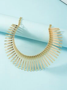 Choker có cấu trúc rắn - Vàng - Xem 3
