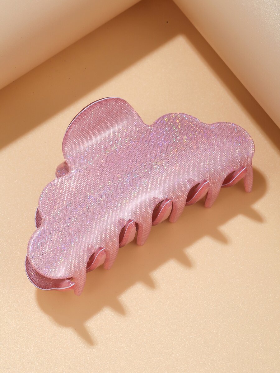 貝殼邊金屬亮絲髮爪