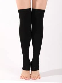 Polaina unicolor - Negro - Ver 1