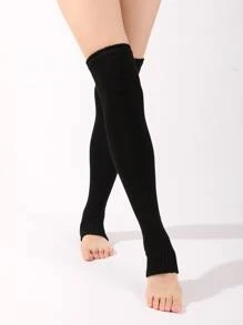 Polaina unicolor - Negro - Ver 2