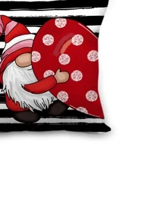 Nắp đệm có sọc & in Gnome không có chất làm đầy - Nhiều màu - Xem 2