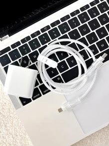 5件装数据线保护器套装线缆整理器 - 白色 - 查看 3