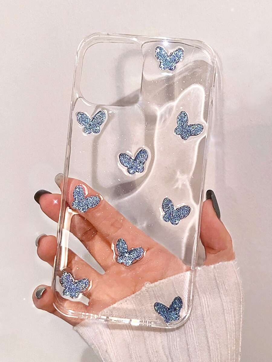 2000 年代时尚奢华树脂蝴蝶设计软手机壳适用于 16 Pro Max/16/16 Pro/16 Plus/15/15 Pro Max/15 Pro/15 Plus/11/12/13/14 Pro Max/XS/XR/11 Pro/11 Pro Max/12 Pro/12 Pro Max/13 Pro/13 Pro Max/7 Plus/14 Pro/14 Pro Max/14 Plus/7 Plus/8 Plus/8/SE2 防水防震防摔防刮