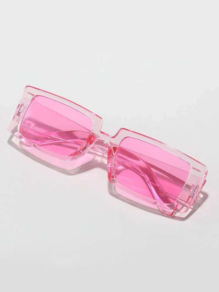 1/3 Pair Retro Rectangular Frame Sunglasses For Women And Men, Plastic Fashion Classic Style For Outdoor Travel Beach Vacation, Suitable For Outfits, Travel, Summer Accessories, Sports Style, Driving, Festivals, Beach, Music Festivals, Vacation, Family Outings, Golf, Hiking, Elegant Attire, Street Style Accessories, Vacation Atmosphere, Sports, Parties, Street Style, Fishing, Outdoor Activities, Holidays, Outdoor Activities, Vacation