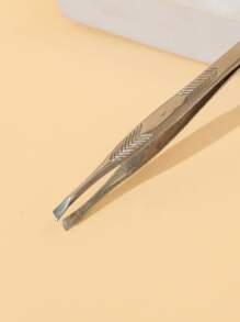 SHANGYELAMEILA 1入組眉夾 - 銀色 - 查看 3