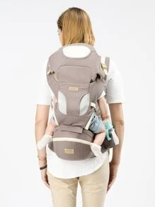 Colorblock Baby Carrier - Khaki - View 6