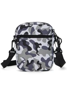End&start 男士迷彩小型斜揹袋 - 彩色 - 查看 2