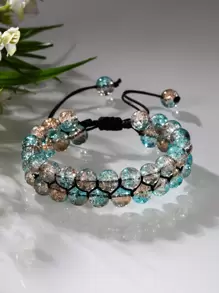 Pulsera con diseño de cuenta - Multicolor - Ver 1