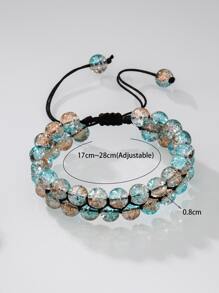 Pulsera con diseño de cuenta - Multicolor - Ver 3