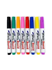 8pcs Mixed Color Marker Set - Multicolor - View 1