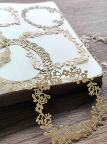 10 cái rỗng thiết kế hoa giấy thủ công trang trí - Nhiều màu - Xem 2