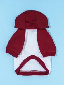 PETSIN Hình ảnh chữ cái trùm đầu cho thú cưng Hoodie - Nhiều màu - Xem 6