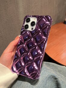 金屬質感手機殼 - 紫色 - 查看 3