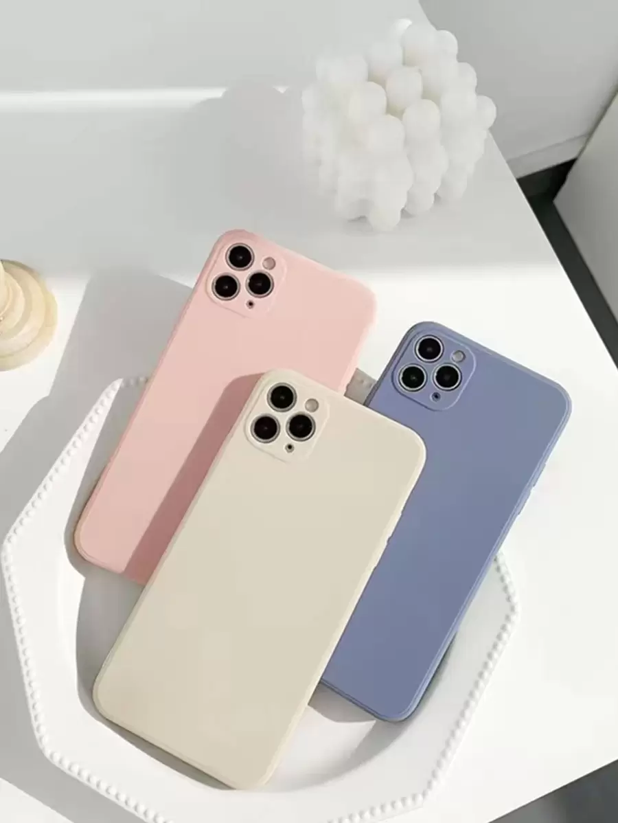 3入組素色手機殼,相容於 iPhone 15/15Pro/15Plus/15Promax - 彩色 - 查看 1