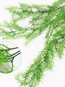 1 件人造松针挂饰，节日装饰，冬季派对绿色植物挂饰 - 綠色 - 查看 3