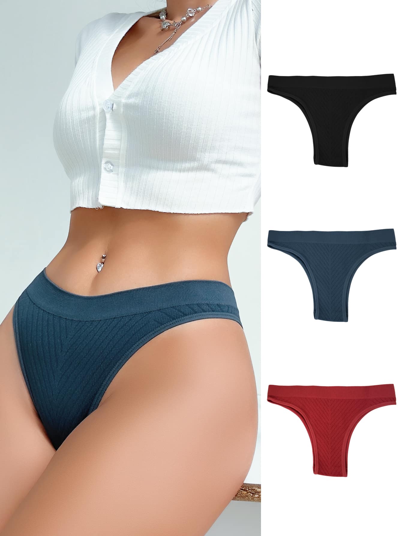 Quần lót Nữ màu trơn - Nhiều màu - Xem 1