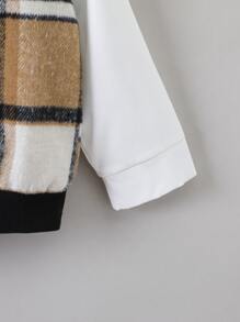 SHEIN 年輕男孩格紋2合1襯衫 - 彩色 - 查看 4