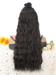 Extensión del pelo largo rizado sintético - Dark Brown - Ver 3