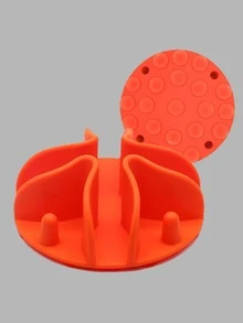 Solid Pet Placemat - Red - View 2