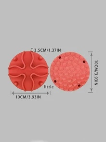 Solid Pet Placemat - Red - View 4