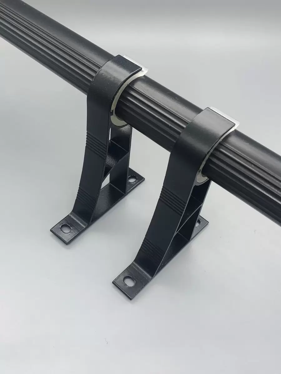 2 chiếc số nhà bằng hợp kim nhôm màu đen, đi kèm 4 vít lắp kiểu ngẫu nhiên - màu đen - Xem 1