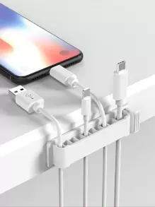 Bộ tổ chức cáp dữ liệu 1pc - trắng - Xem 1