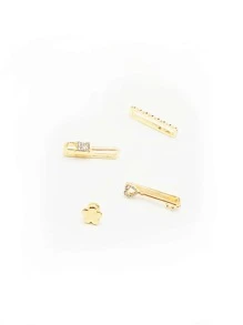 4 cái Rhinestone Trang trí Phụ kiện Đồng hồ Thông minh - Vàng - Xem 5