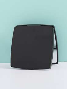 可折叠口袋化妆镜，1个装，方形双面迷你化妆镜，桌面镜，便携式旅行镜，适合女性和女孩，送给妈妈、妻子、姐妹、少女、朋友的礼物，客厅、卧室、浴室家居装饰，旅行用品，婚礼、派对、生日礼物，送给爸爸妈妈、好朋友、老师的礼物，新年礼物，配饰，趣味礼物，化妆，便宜，梳妆台，卧室，化妆配件，镜子，化妆镜，迷你镜，便携镜，小镜子，手持镜，便宜，圣诞礼物，化妆工具，便宜货，圣诞礼物 - 黑色 - 查看 6