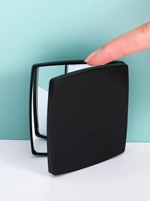 可折叠口袋化妆镜，1个装，方形双面迷你化妆镜，桌面镜，便携式旅行镜，适合女性和女孩，送给妈妈、妻子、姐妹、少女、朋友的礼物，客厅、卧室、浴室家居装饰，旅行用品，婚礼、派对、生日礼物，送给爸爸妈妈、好朋友、老师的礼物，新年礼物，配饰，趣味礼物，化妆，便宜，梳妆台，卧室，化妆配件，镜子，化妆镜，迷你镜，便携镜，小镜子，手持镜，便宜，圣诞礼物，化妆工具，便宜货，圣诞礼物 - 黑色 - 查看 7