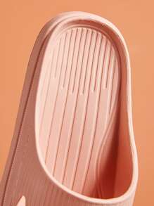 極簡風格鏤空拖鞋 - 淺粉色 - 查看 6