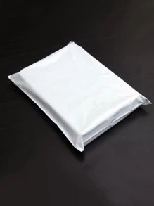 10pcs Portable Self-sealing Packing Bags, Waterproof And Thick Express Packaging Bags, Gift Dustproof Bags, Logistics Packaging And Storage Bags, Anti-explosion Clothing Shipping Bags - Black and White - View 3