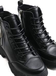 Phụ kiện giày Nữ màu trơn - màu đen - Xem 4