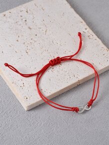 Pulsera trenzada infinito símbolo - Multicolor - Ver 3