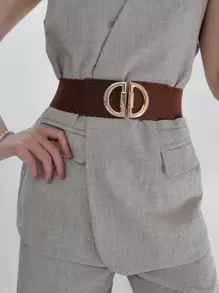 Thắt lưng thun trang trí chữ Halloween Mùa hè, Trường học Mùa thu, Mùa thu, Halloween - Cà phê nâu - Xem 2