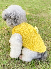 Tank de mascota tigre de dibujos animados - Amarillo - Ver 4